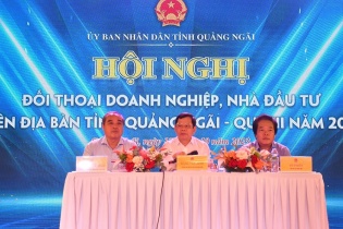 Quảng Ngãi đối thoại với doanh nghiệp để cùng tháo gỡ khó khăn
