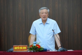 Phó thủ tướng Nguyễn Hòa Bình làm việc với 5 địa phương miền Trung về giải ngân vốn đầu tư công