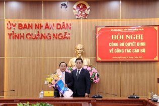Quảng Ngãi kiện toàn các nhân sự chủ chốt cấp tỉnh