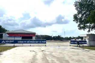 Quảng Ngãi: Gỡ vướng mặt bằng cho loạt dự án của Hòa Phát tại Dung Quất