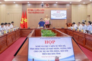 Quảng Ngãi rà soát, tháo gỡ vướng mắc cho loạt dự án kéo dài