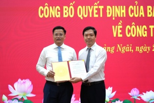 Thứ trưởng Bộ Tài chính Nguyễn Đức Tâm giữ chức Phó Bí thư Tỉnh uỷ Quảng Ngãi