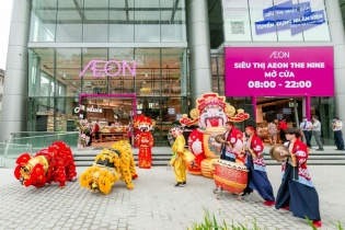 AEON Việt Nam phát triển mô hình bách hóa tổng hợp tinh gọn tại Hà Nội