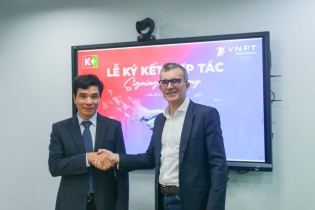 Truyền hình K+ tiếp tục sử dụng vệ tinh Vinasat cho 5 năm 2022-2027