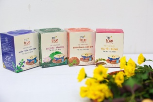 TH ra mắt bộ sản phẩm trà thảo dược túi lọc TH true HERBAL