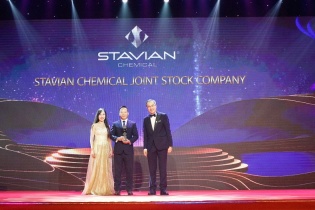 Stavian Hóa chất được vinh danh là Doanh nghiệp Xuất sắc châu Á năm 2022