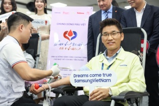 Samsung Việt Nam chung tay lan tỏa tinh thần hiến máu tình nguyện 