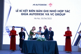 Autodesk và VC Group hợp tác ứng dụng công nghệ trong xây dựng