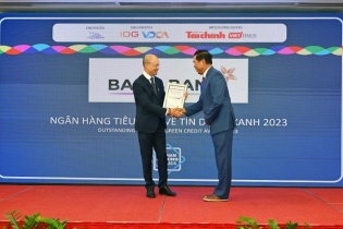 BAC A BANK được vinh danh là Ngân hàng tiêu biểu về tín dụng xanh