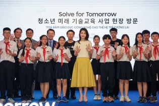 Đệ nhất phu nhân Hàn Quốc dự sự kiện giới thiệu chương trình CSR toàn cầu tiêu biểu