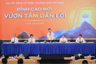 ĐHĐCĐ FPT: Công bố chiến lược giai đoạn 2024-2026, đẩy mạnh đầu tư vào AI, Automotive, chip bán dẫn, Cloud