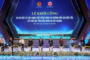 Bắc Ninh khởi công cầu Kênh Vàng và Khu nhà ở xã hội Quế Võ