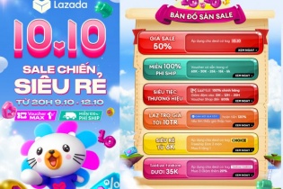 Lazada khuấy động mùa mua sắm cuối năm với Lễ hội mua sắm 10.10