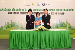 Nỗ lực thúc đẩy kinh tế tuần hoàn, Eco Oil vận hành máy thu gom dầu ăn tự động ở Việt Nam