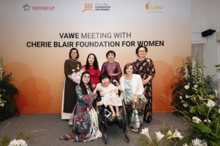 Hiệp hội Nữ doanh nhân Việt Nam gặp gỡ Quỹ Cherie Blair tại Hà Nội
