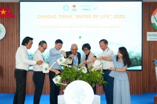 Suntory PepsiCo Việt Nam hợp tác bảo tồn nguồn nước, vì một Việt Nam xanh