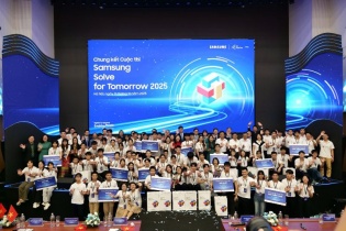 Samsung Việt Nam tổng kết và trao giải cuộc thi Samsung Solve for Tomorrow 2025