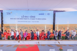 Tập đoàn TH xây nhà máy mới ở TP.HCM, mốc son mới trên con đường Vì sức khỏe cộng đồng
