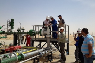 PVEP khai thác dòng dầu đầu tiên từ mỏ Bir Seba, Algeria