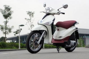 Xe tay ga Piaggio Liberty: xe máy có phanh ABS như ô tô 