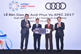 Audi Việt Nam bàn giao 317 "xế sang" phục vụ APEC 2017 