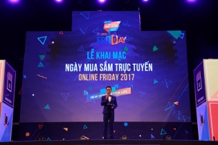 Khai mạc ngày mua sắm trực tuyến Online Friday 2017 