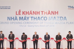 "Đột nhập" nhà máy sản xuất xe Thaco Mazda hiện đại nhất Đông Nam Á vừa khánh thành