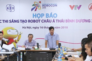 Robot có thể tham gia dẫn chương trình chung kết ABU Robocon 2018 