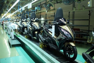 Honda đã sản xuất 25 triệu chiếc xe máy tại Việt Nam 