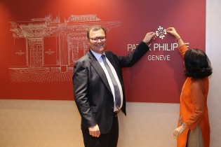 Chủ tịch hãng đồng hồ danh tiếng Patek Philippe tới dự khai trương cửa hàng đầu tiên ở Việt Nam 