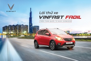 Từ 1/6, khách hàng thoải mái thử xe VinFast Fadil 