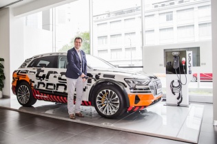 Audi e-tron đã hiện diện tại Việt Nam 