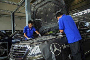 Mercedes-Benz Việt Nam ưu đãi cho xe bảo dưỡng và thay phụ tùng chính hãng
