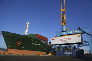 Thaco xuất khẩu 120 xe Kia sang Myanmar 