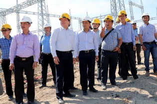 Thúc tiến độ Trạm biến áp 220 kV Ninh Phước và đường dây truyền tải điện