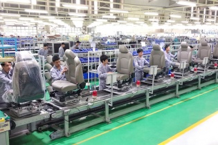 Thaco dự kiến thu về hơn 10 triệu USD từ xuất khẩu ghế ô tô