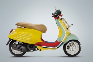 50 chiếc Vespa sắc mầu bán giá 135 triệu đồng/xe đang chờ chủ nhân 
