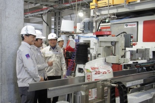 PVCFC vận hành thử nghiệm dự án phân bón phức hợp từ urea nóng chảy