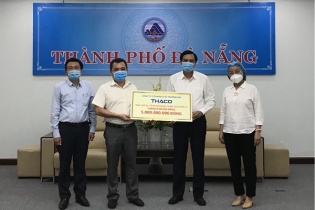 THACO tài trợ 11 tỷ đồng thiết bị vật phẩm y tế cho 3 tỉnh miền Trung 