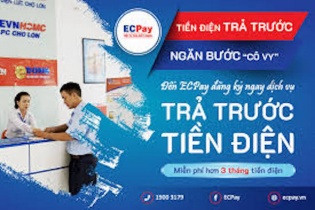 Tỷ lệ thanh toán tiền điện không dùng tiền mặt đạt tới 91,54%