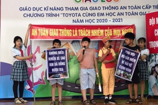Bình Phước khởi động chương trình cùng em học an toàn giao thông