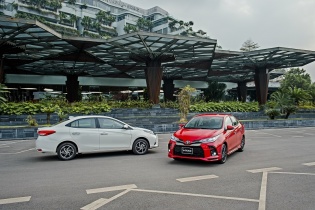 Toyota Vios 2021: Cải tiến thiết kế, thêm phiên bản thể thao