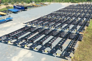 THACO ký hợp đồng xuất khẩu 6.050 somi rơ moóc sang Mỹ