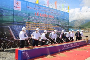 Triển khai thi công Dự án Trạm biến áp 500kV Vân Phong và đường dây đầu nối