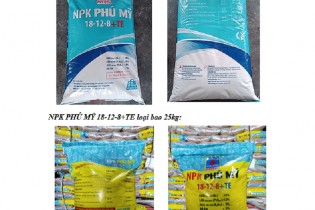 PVFCCo có thêm 2 dòng phân bón NPK Phú Mỹ 18-12-8+TE và 18-10-8+8S+TE