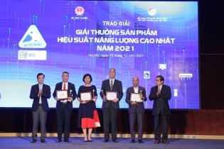 11 doanh nghiệp công nghiệp nhận Giải thưởng hiệu quả năng lượng 2021