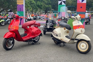 Vespa Day đã thu hút khoản 2.000 người tham gia 