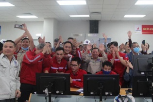 Nhiệt điện Thái Bình 2 hoà thành công lưới điện quốc gia tổ máy 1 bằng dầu 