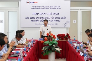 Tăng tốc thi công cụm dự án giải tỏa công suất Nhiệt điện BOT Vân Phong 1