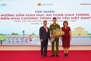 Tập huấn kiến thức an toàn giao thông cho giáo viên mầm non 